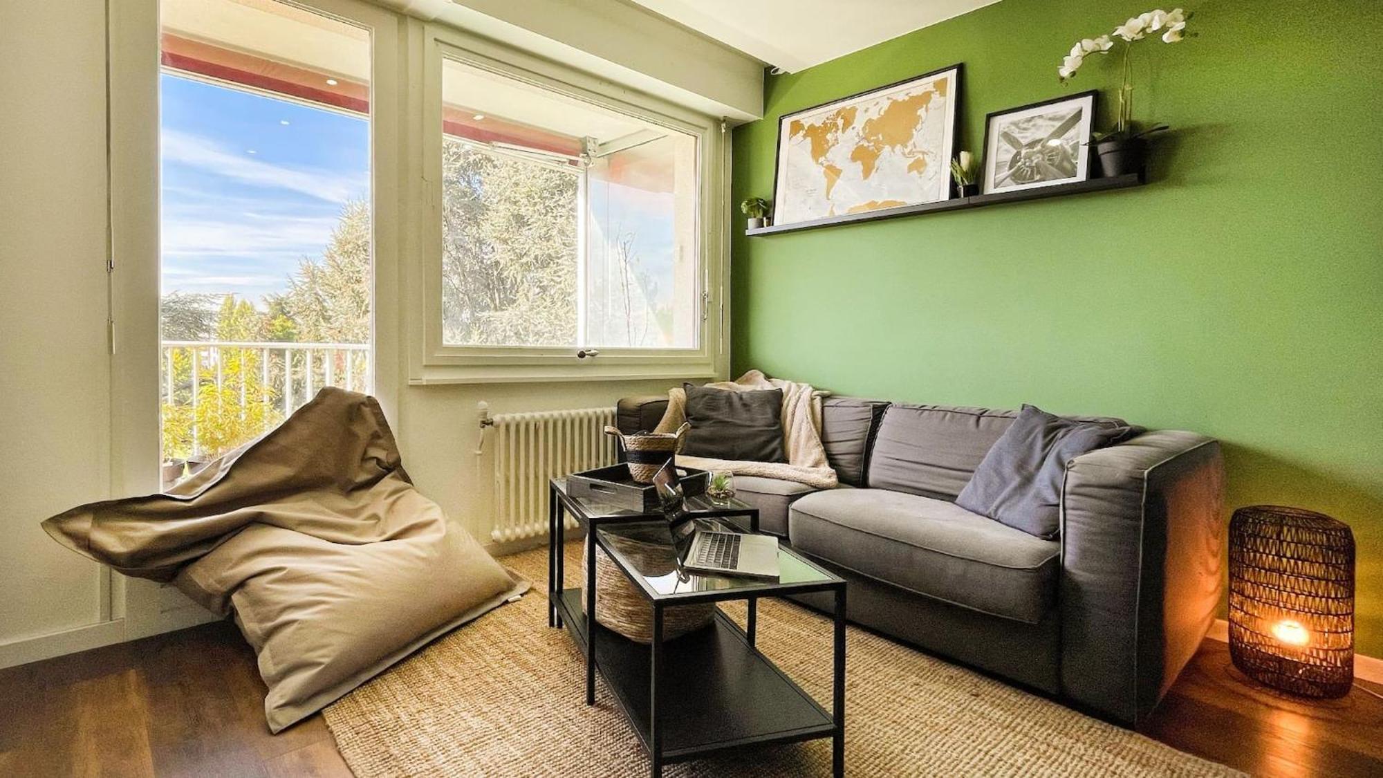 HOMEY THE NEST - New / Balcon privé / Free parking Annemasse Exterior foto